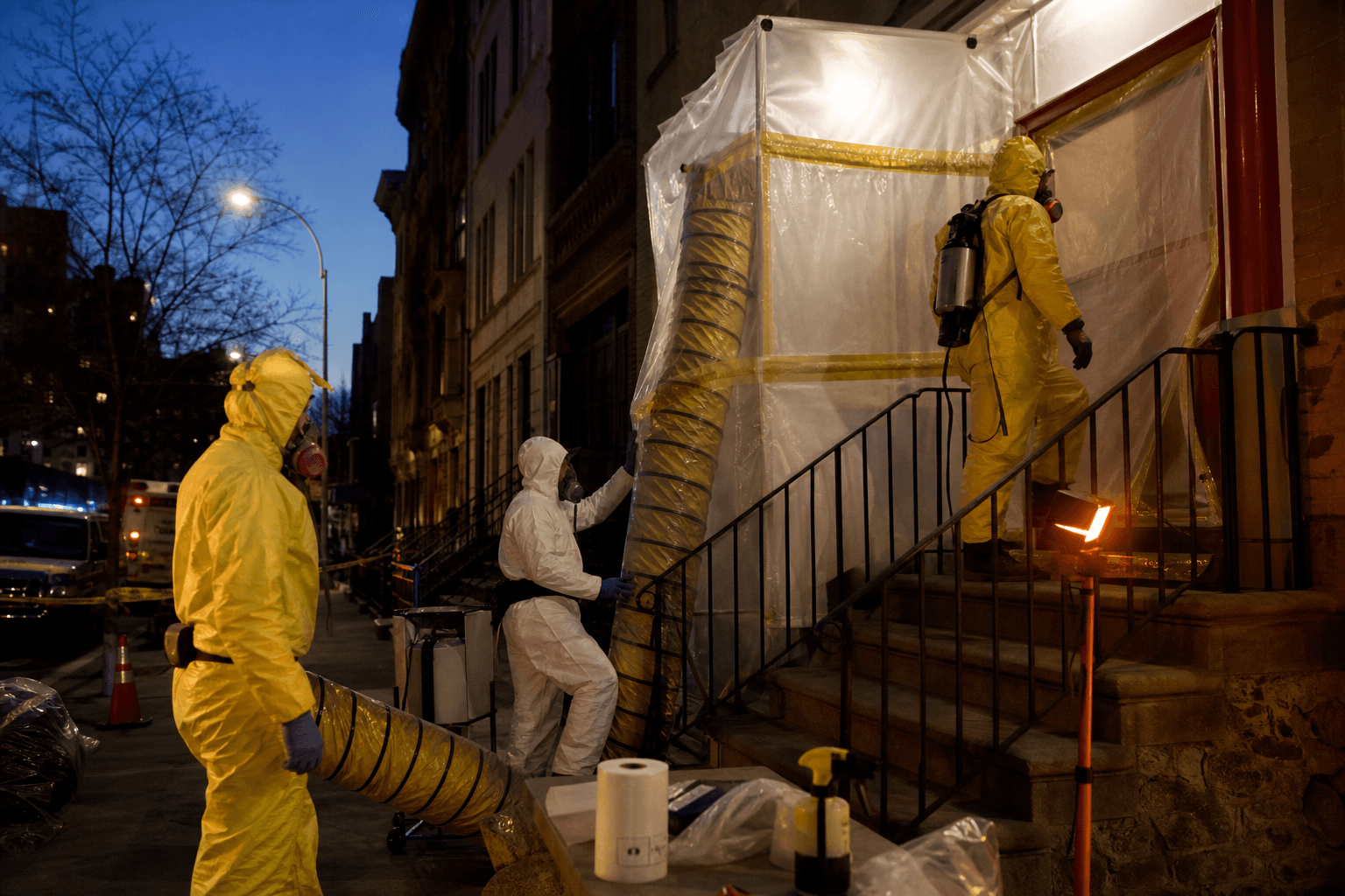 Abatement support crew